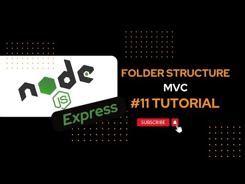 Express Js MVC Folder Structure | Organize Your Node Js Project Like a Pro