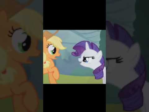 😱Rarity roasts Applejack😱 #trend #short #shorts #trends #illusion #shortsvideo #mlp #applejack #sub