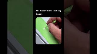 I asked Cursor to fix a "small bug" | Coding with AI | Programmer Life #shorts