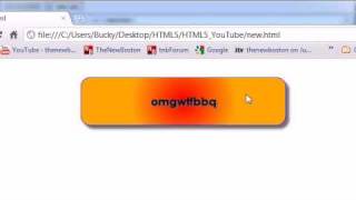 HTML5 Tutorial - 21 - Text Shadows, Gradients, and Alpha
