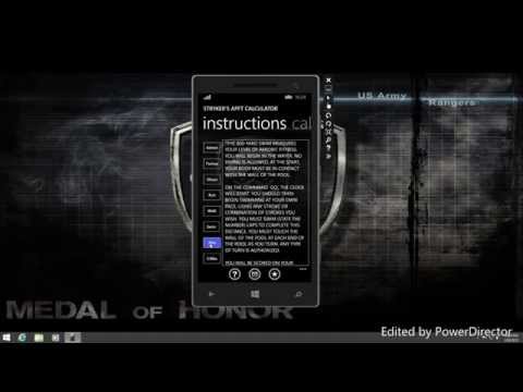 Stryker's APFT Calc Preview