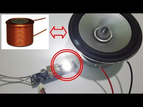 Can you use speaker as an inductor?