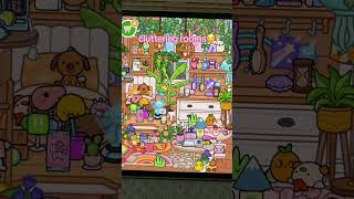 toca boca cluttered house tour!🤏🏽🍵🪽#tocaboca #tocahouseideas