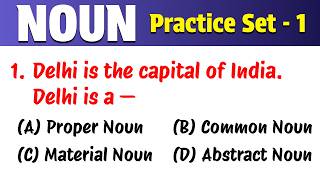 Noun Practice Set - 1 by Dear Nitish Sir @DearNitishsir @dearnitishsir10th