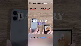 iPhone 16 Pro 🆚 Galaxy Z Fold 6 💥 Battery Test 🪫