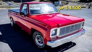 Great Value Here: 30 Classic Chevrolet Trucks For Sale Under $10,000