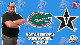 Florida vs Vanderbilt 1/17/26 Free College Basketball Picks and Predictions | NCAAB Pick