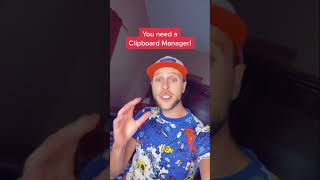 You HAVE to be using a Clipboard Manager