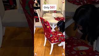 Elegant christmas chair covers #fok #perfecgift #chaircover