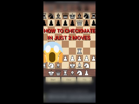 How to checkmate in just 2 moves😱||Win in just 2 moves#youtubeshorts
