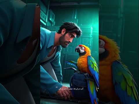 Aik Aadmi Jo Totay Se Jhagra Karta Tha#FunnyStory #ComedyShorts #ReelLife #ParrotDrama