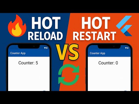 Hot Reload vs Hot Restart Which is BETTER for Flutter Development?