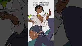 When artists stop being relatable  #shorts #funny #animations #art #rapper