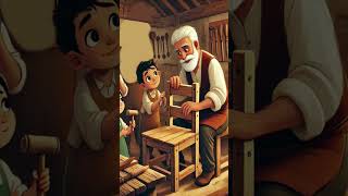 🤫 No One Knew the Carpenter's Secret.  #valuesForKids #childrensLearning #respectForElders