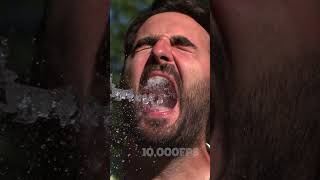 Extreme Speed Drinking - 10,000FPS #shorts #slowmoguys #slowmotion