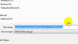 cPanel Backup Restore