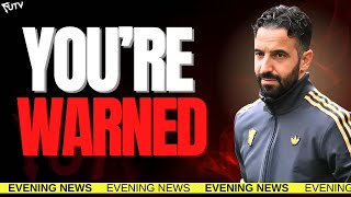 RUBEN AMORIM'S Clear WARNING From Manchester United Bosses!