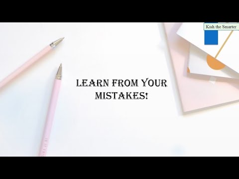 Learn from Your Mistakes!