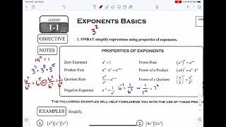 1-1 Exponent Basics