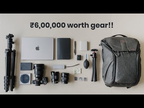 What's in my TRAVEL CAMERA BAG? What to carry for Travel Photography 2022