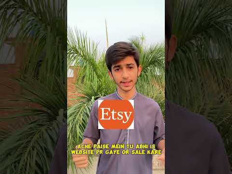 Go and sell your products through Etsy