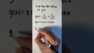 Derivative of trigonometric function #maths #derivatives #calculus #trigonometry #differentiation