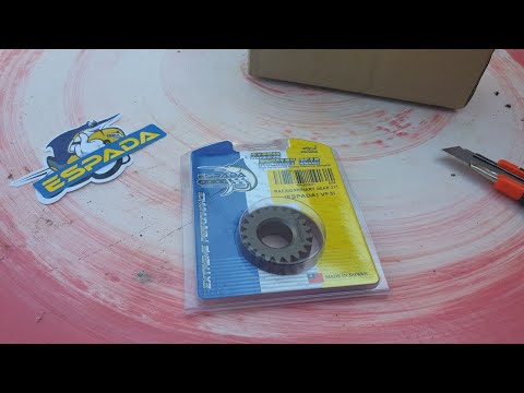 3#Unboxing | Sym VF3i LE Primary Gear 21T Espada