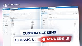 How to Convert Custom Screens to Modern UI in Acumatica 25R1