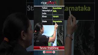 भारत का सबसे ऊँचा जलप्रपात | India's Highest Waterfall | Taruna Ma'am