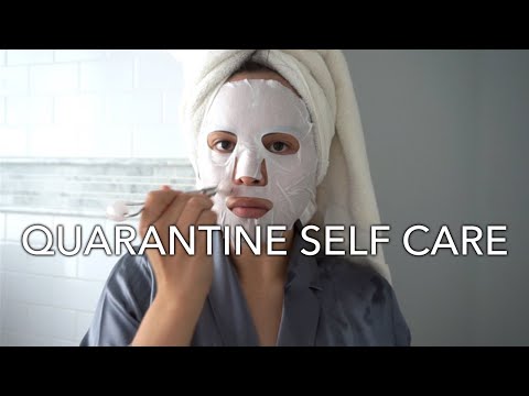 MY SELF CARE STUCK AT HOME ROUTINE