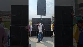 Aplus linearry setup outdoor demo #aplus #indiandjexpo2024