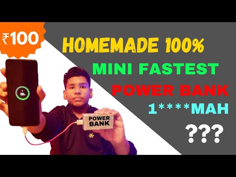 How to make power bank | Fast Charging Power Bank | MDA WORKSHOP |