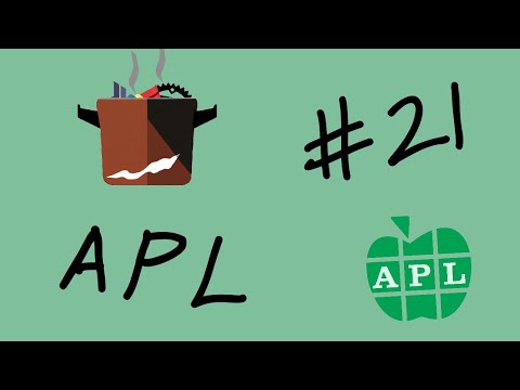 APL - The original array-based programming language