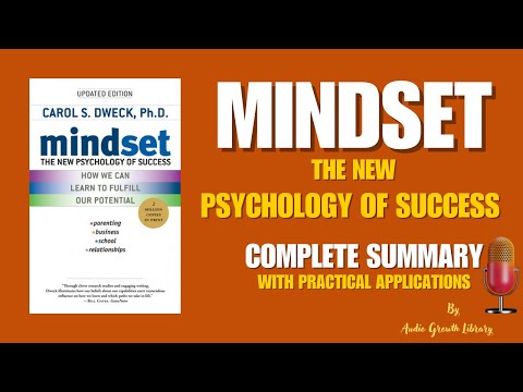 "MINDSET by Carol Dweck | Change Your Thinking, Change Your Life | Full Audiobook Summary" #books