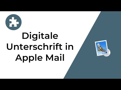 Digitale Unterschrift in Apple Mail - ohne das Dokument auszudrucken | TechPuzzle