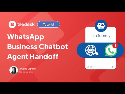 See what a WhatsApp Business Chatbot Agent Handoff looks like