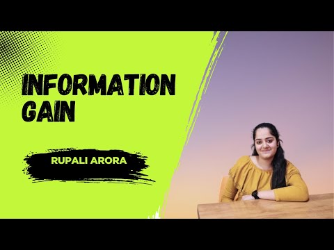 📊 Information Gain Explained | Decision Trees & Machine Learning 🌳