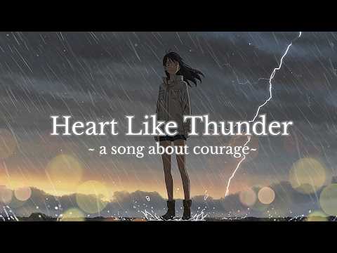 Heart Like Thunder ⚡ | Empowering Chill Pop Vocal Song (iwith lyrics)
