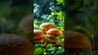The Green Cat Who Grew a Burger Tree #ai