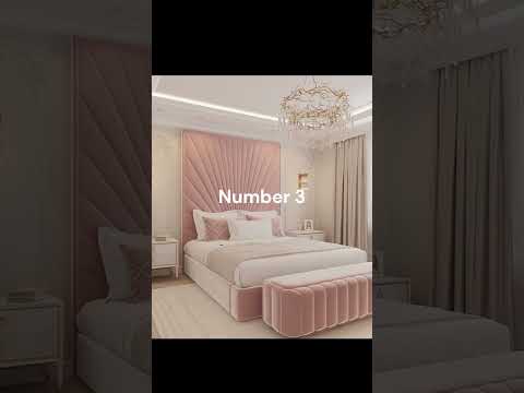Guess which PINK bed room is mine?
