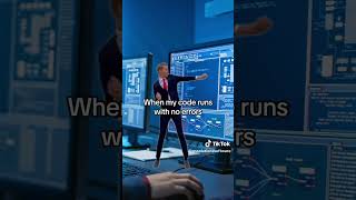When Your Code Runs Error Free #developermemes #programminglife #techhumor #softwaredevelopment