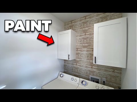 How To Paint & Install Fresh New Modern Shaker Cabinets