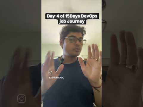 Day 4 of 15 days Devops job journey 🚀 #devops#fresherjobs #motivation #engineering