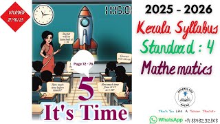 Class 4 Maths Unit 5 It's Time (Page 72 - 76) @GeneralEduOnline