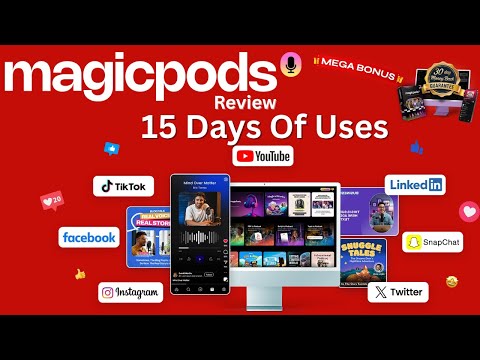 MagicPods AI Review make Own Podcast Full Video
