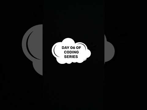 DAY 6 OF CODING SERIES#CPPTUTORIAL #AUTOMOBILE#CODEJOURNEY #COMPUTERLANGUAGE #CODEWORKSHOP #codelab
