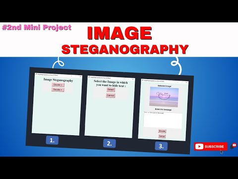 Image Steganography 👨🏻‍💻| Python Mini Project 🐍| Project For Beginner 😮