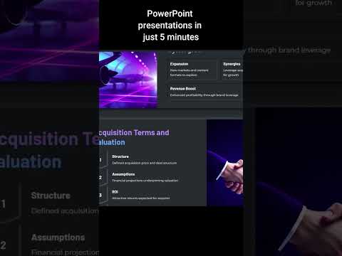 How to make PPT in just 5 min using the AI System