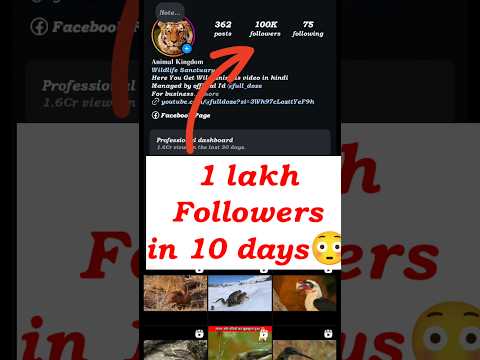 1 Lakh Followers In 10 Days😳😳😳 #Instagram #followers