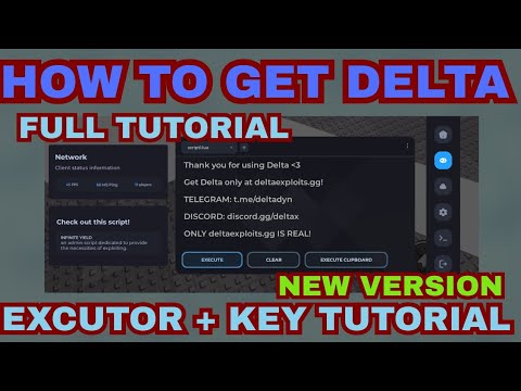 How To Get The New Roblox DELTA Executor Full Tutorial